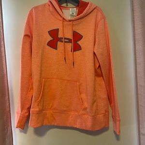 Orange and blue xl under armour sweatshirt